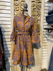 Cross stitched Dress