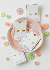 Screwback Stud Earrings - Sloane