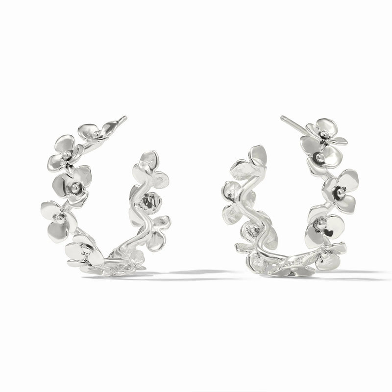 Bloom Hoop- Silver
