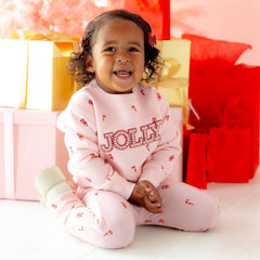Jolly Pearl Patch Candy Cane Christmas set