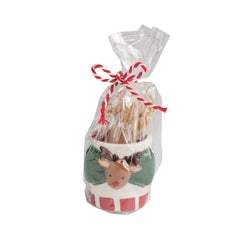 Holiday toothpick holders