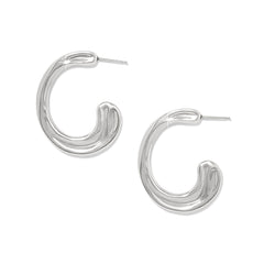 Cascade Silver hoop