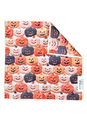 Pumpkin Palooza: Double-Sided Washcloth: Cream / 12x12 in / Washcloth
