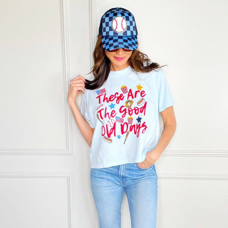 These Are the Good Old Days Cropped Tee