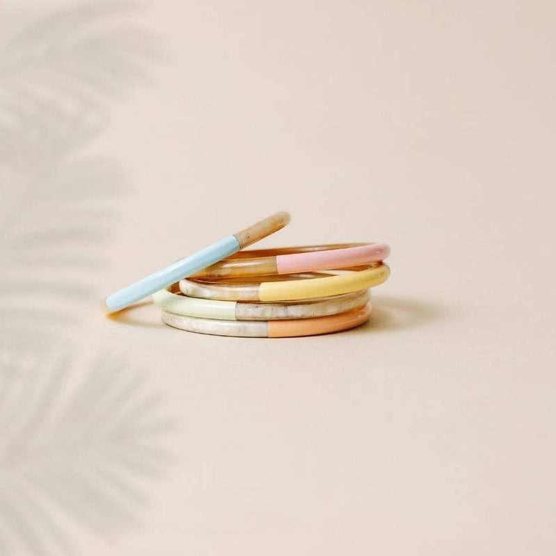 Pastel Seaside Bangle Set