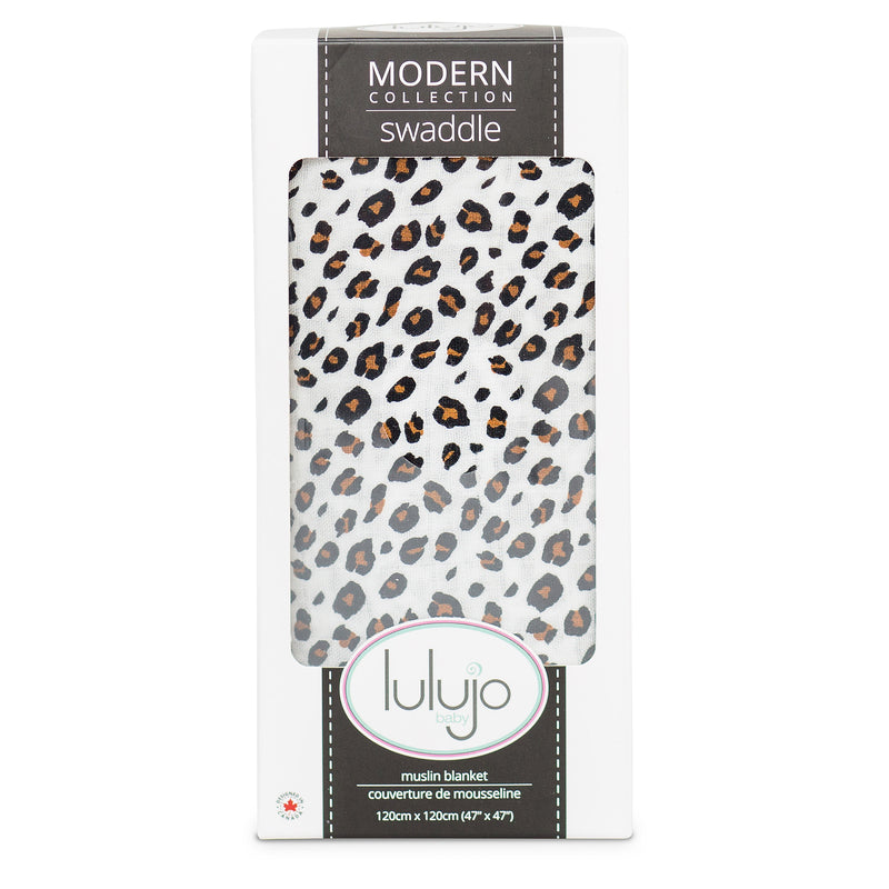 Bamboo Swaddle-Leopard