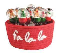 Snow globe spreader