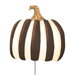 Large brown stripe pumpkin