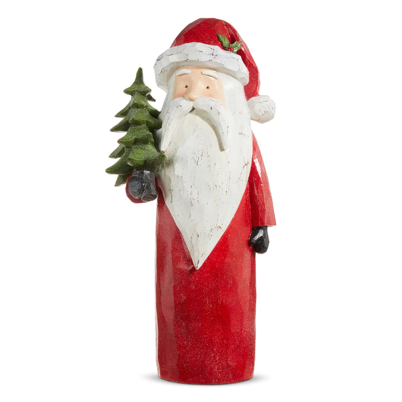 21” Carved santa