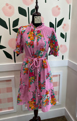 Floral Guaze Dress