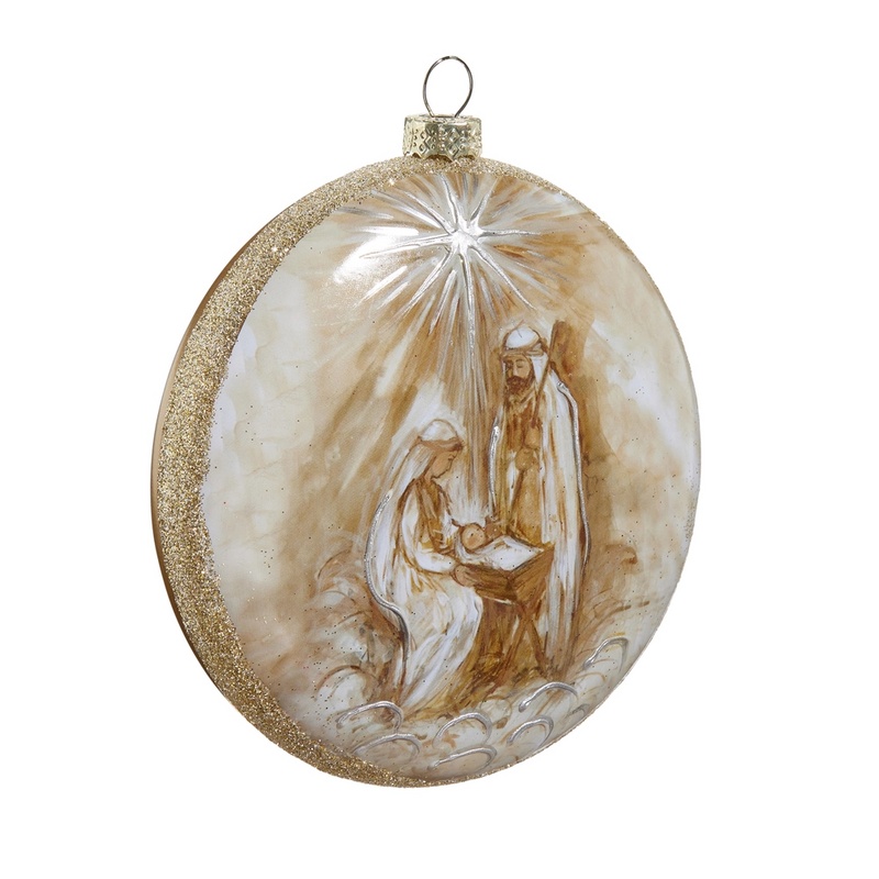 North Star holy family ornament