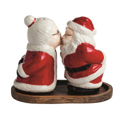 Mr. And Mrs. Claus salt and pepper