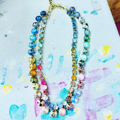 Gweneth Necklace in Fairy Dust
