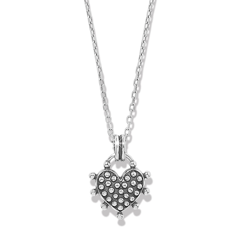 Pebble Sweet heart Petite Necklace