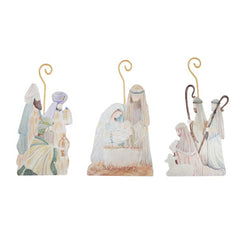 Nativity ornaments (set of 3)
