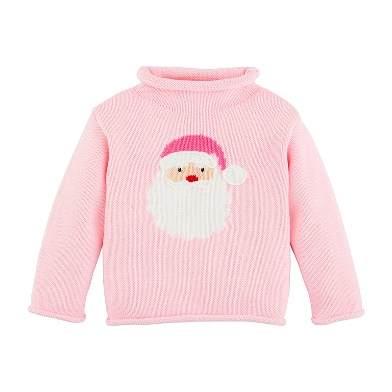Pink Santa rollneck Sweater