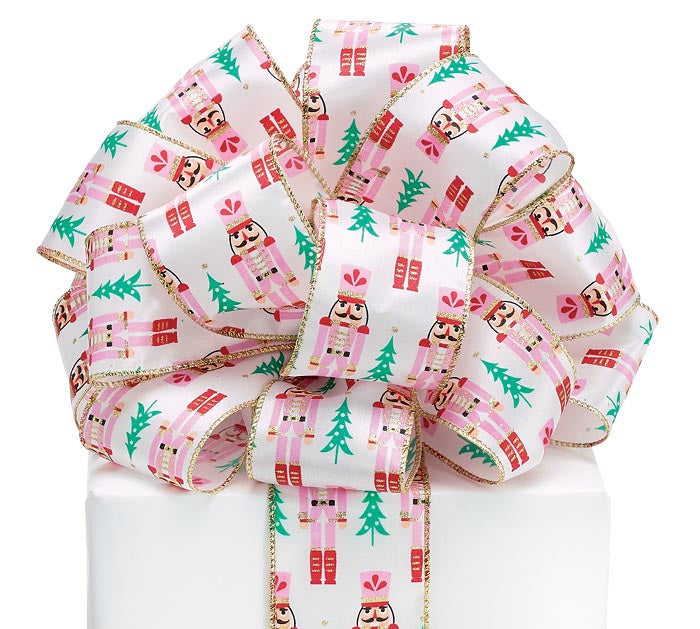 Ribbon 40 pink nutcrackers
