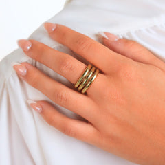 Aura All weather Ring set of 3