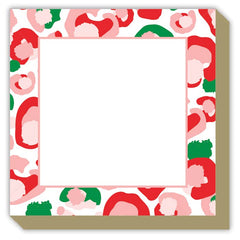Emily McCarthy Peppermint Spot Cheetah Luxe Notepad