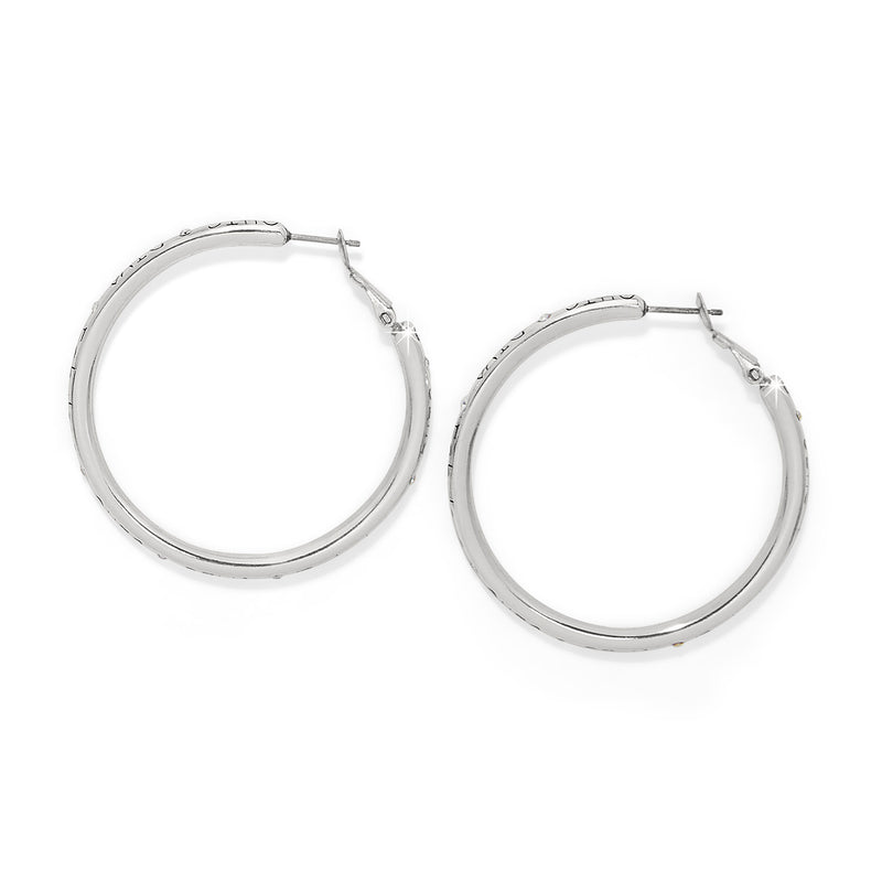 Fashionista hoop earrings