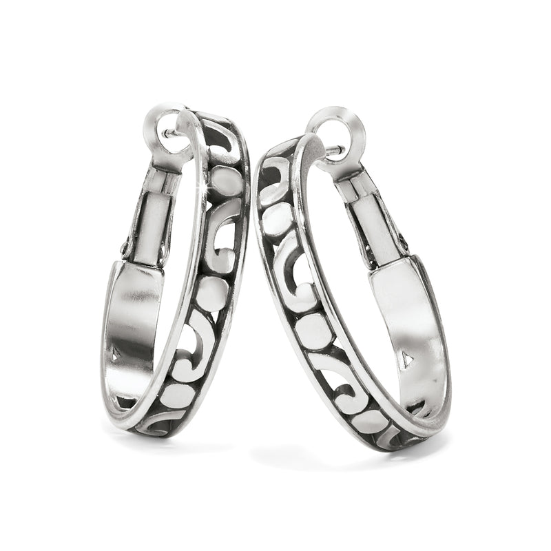 Contempo Small Silver hoop