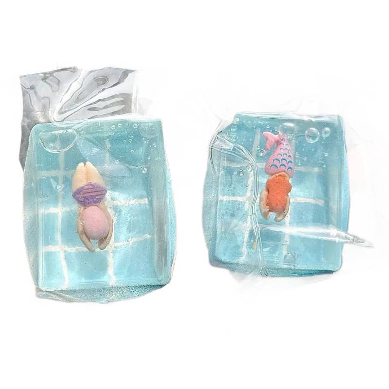 Maltose Swimming Pool summer vibe squishy toy-random color: Cube