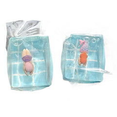 Maltose Swimming Pool summer vibe squishy toy-random color: Cube