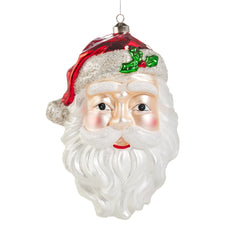 10.5” Santa head ornament