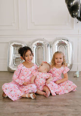 Olivia Dress in Floral Ghost