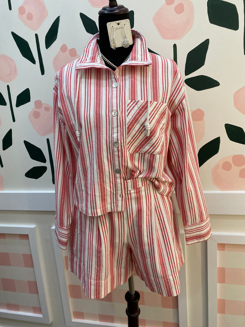 Stripe Sailor Jacket