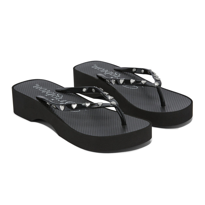 Flirty Black Platforms