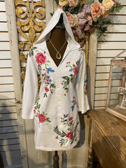 Hooded Knit beach dress