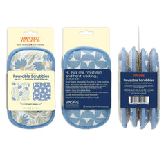 Microfiber scrubbies