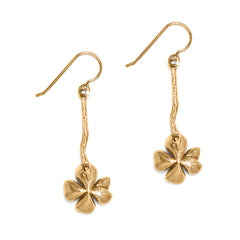 Everbloom French wire earring- Gold
