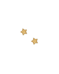 Screwback Stud Earrings - Lennon Star Gold