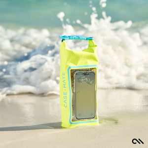 Waterproof Mini Phone Bucket Bag: Citrus Splash
