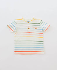 Alex Tee in Primary Stripe
