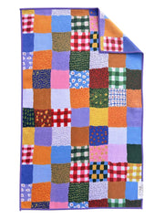 Patchwork Quilt: Double-Sided Hand Towel: Multi / Hand Towel (17 in x 27 in)