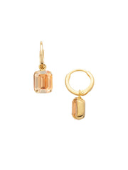 Octavia Huggie Hoop Earrings - EFS34BGDCH: Neutral