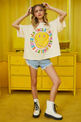 Smiley Originals Graphic Print Tee