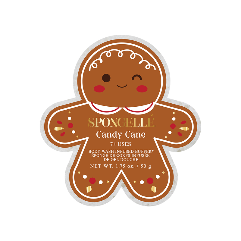 Candy Cane Gingerbread Holiday Buffer - Christmas