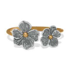 Everbloom Wildflower hinged bracelet