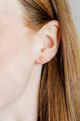Screwback Stud Earrings - Reindeer