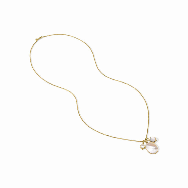 Kaleidoscope charm pendant-mother of pearl