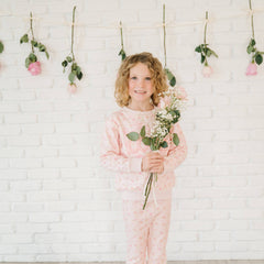 Pink Rose kids set