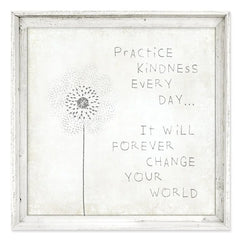 Practice Kindness- wall art 30X30