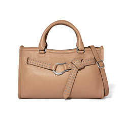 Buff pretty tough arch crossbody satchel