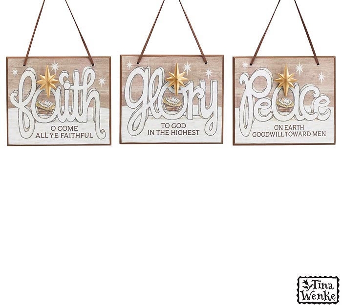 Religious Holy family Ornaments