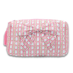 Bow make up bag