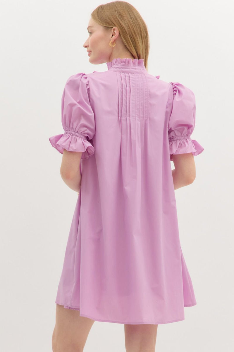 Lilac Ruffled dress